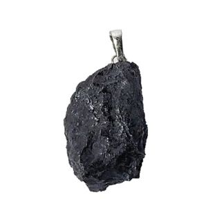 Colgante Bruto Engarzado Shungit