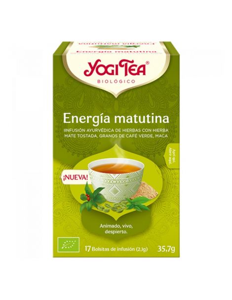 Yogi Tea Energía Matutina - 17 bolsitas