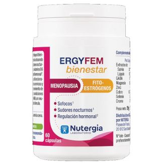 Ergy-Fem Bienestar Nutergia - 60 cápsulas