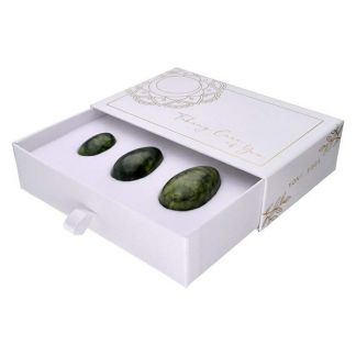Pack de Tres Huevos Vaginales Yoni de Jade
