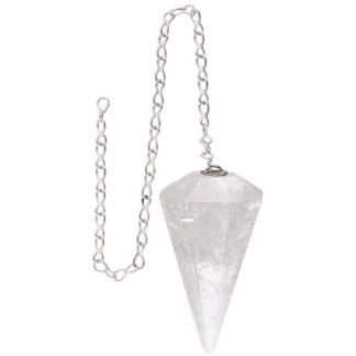 Péndulo de Cuarzo Blanco Nestinar