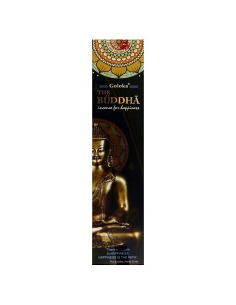 Incienso Buddha Happiness Vegan Goloka - 15 sticks