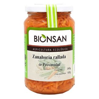 Zanahoria Rallada Ecológica Bionsan - 345 gramos