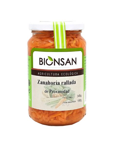 Zanahoria Rallada Ecológica Bionsan - 345 gramos