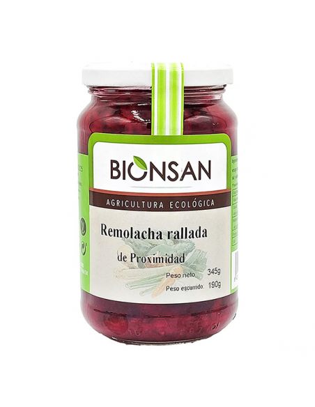 Remolacha Roja Rallada Ecológica Bionsan - 345 gramos