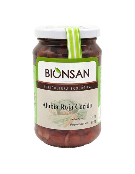 Alubias Rojas Cocidas Ecológicas Bionsan - 220 gramos