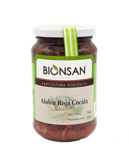 Alubias Rojas Cocidas Ecológicas Bionsan - 220 gramos