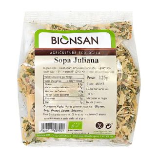 Sopa Juliana Ecológica Bionsan - 125 gramos