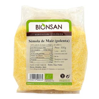Sémola de Maíz Polenta Ecológica Bionsan - 500 gramos