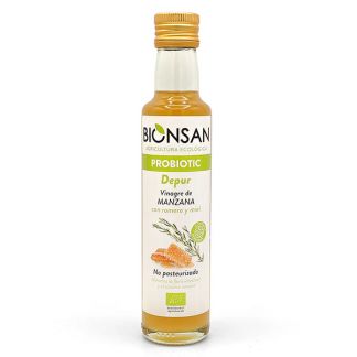 Vinagre de Manzana con Miel y Romero Ecológico Bionsan - 250 ml.