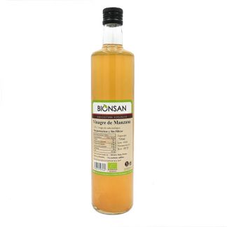 Vinagre de Manzana Ecológico Bionsan - 750 ml.