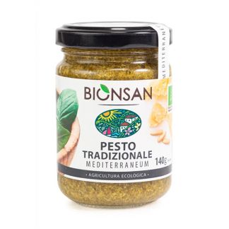 Pesto Tradizionale Ecológico Bionsan - 140 gramos