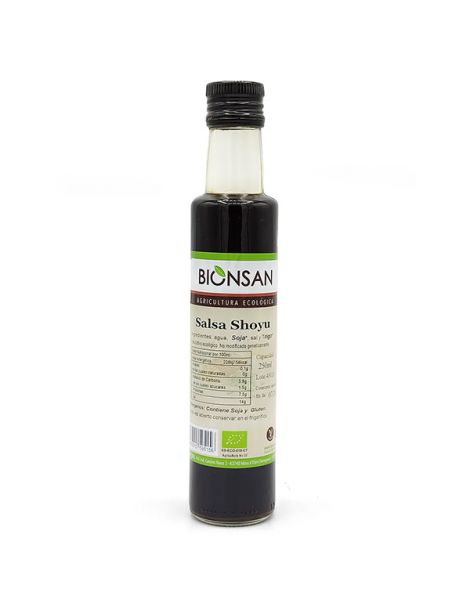 Salsa Shoyu Ecológica Bionsan - 250 ml.