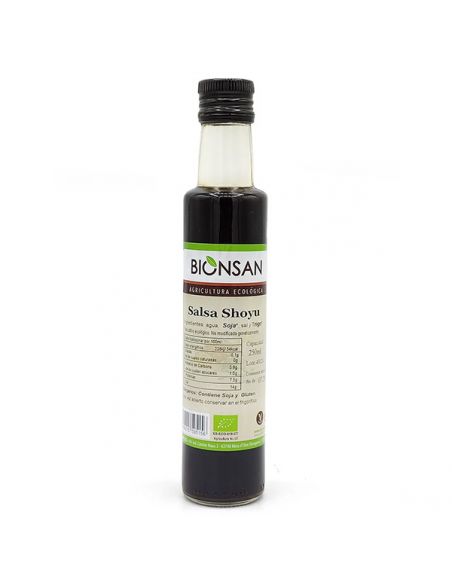 Salsa Shoyu Ecológica Bionsan - 250 ml.