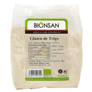 Gluten de Trigo Ecológico Bionsan - 350 gramos