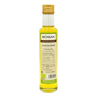 Aceite de Sésamo Ecológico Bionsan - 250 ml.
