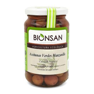 Aceituna Verde Ecológica Bionsan - 200 gramos