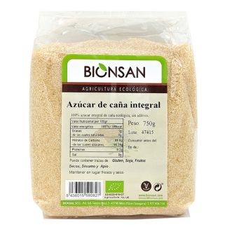 Azúcar de Caña Integral Ecológico Bionsan - 750 gramos