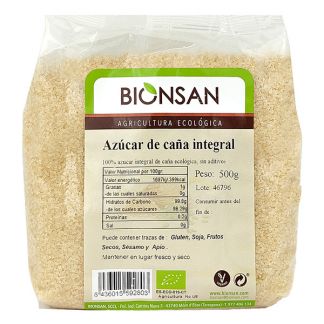 Azúcar de Caña Integral Ecológico Bionsan - 500 gramos