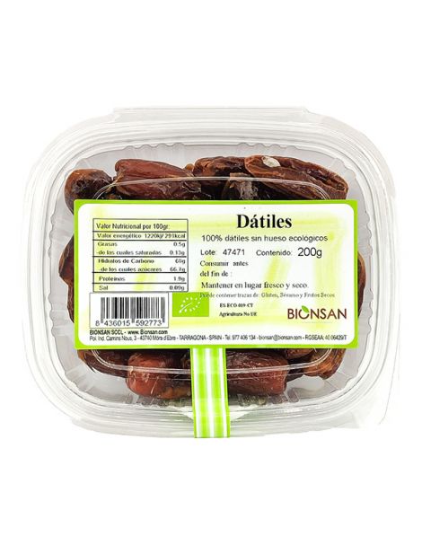 Dátiles Ecológicos Bionsan - 200 gramos