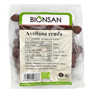 Avellana Cruda Ecológica Bionsan - 100 gramos