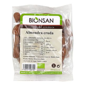 Almendra Cruda Ecológica Bionsan - 100 gramos