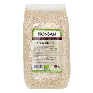 Arroz Blanco Redondo Ecológico Bionsan - 1 Kg.