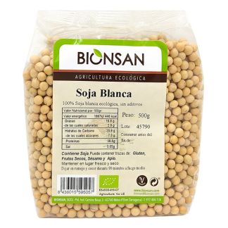 Soja Blanca Ecológica Bionsan - 500 gramos