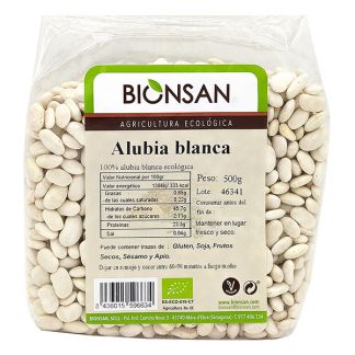 Alubia Blanca Ecológica Bionsan - 500 gramos