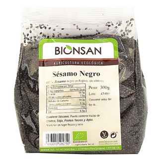 Sésamo Negro Ecológico Bionsan - 300 gramos