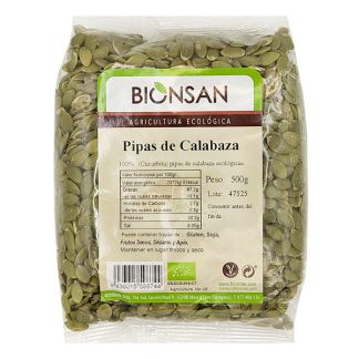 Pipas de Calabaza Ecológicas Bionsan - 500 gramos
