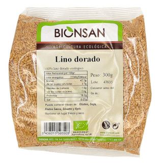 Lino Dorado Ecológico Bionsan - 300 gramos