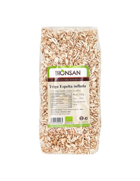 Trigo Espelta Inflado Ecológico Bionsan - 150 gramos
