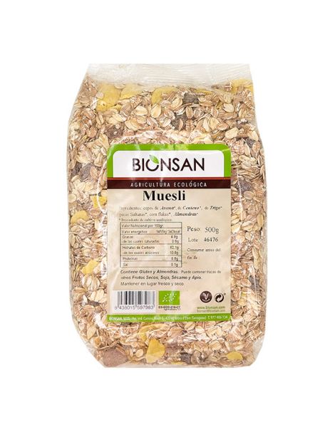 Muesli Ecológico Bionsan - 500 gramos