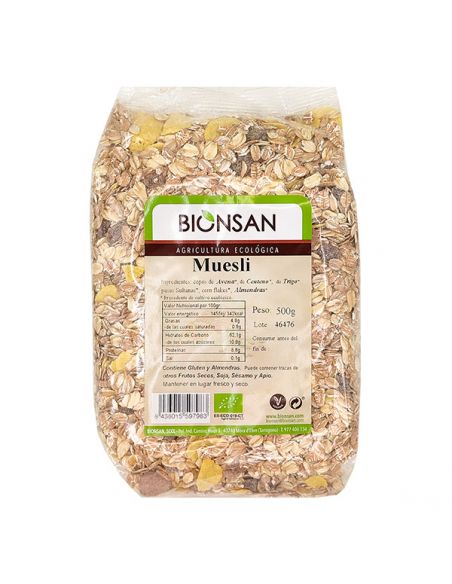 Muesli Ecológico Bionsan - 500 gramos