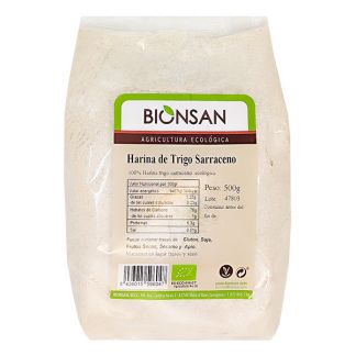 Harina de Trigo Sarraceno Ecológica Bionsan - 500 gramos
