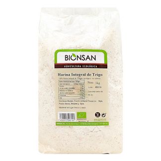 Harina de Trigo Integral Ecológica Bionsan - 1000 gramos
