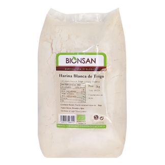 Harina de Trigo Blanca Ecológica Bionsan - 1000 gramos