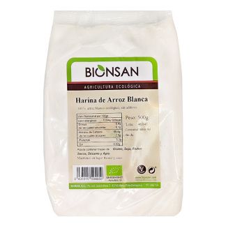 Harina de Arroz Integral Ecológica Bionsan - 500 gramos