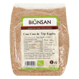 Cous-Cous de Espelta Ecológico Bionsan - 500 gramos