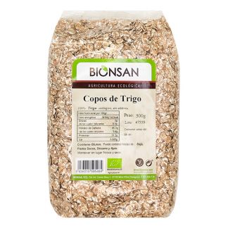 Copos de Trigo Ecológicos Bionsan - 500 gramos