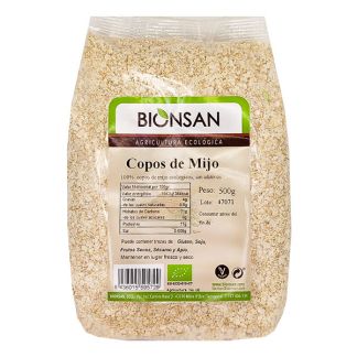 Copos de Mijo Ecológicos Bionsan - 500 gramos