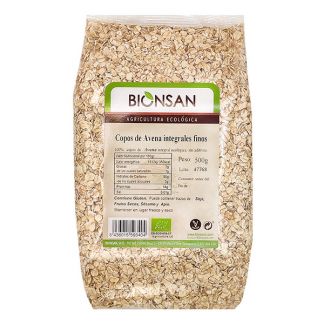 Copos de Avena Finos Ecológicos Bionsan - 500 gramos