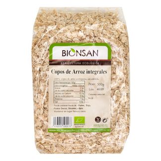 Copos de Arroz Integrales Ecológicos Bionsan - 500 gramos