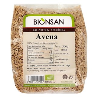 Avena en Grano Ecológica Bionsan - 500 gramos
