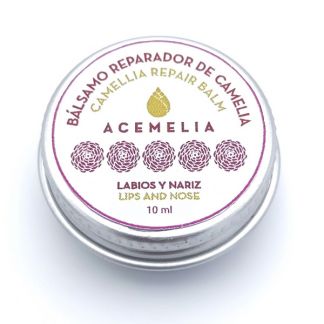 Bálsamo Reparador de Labios y Nariz de Camelia Acemelia - 10 ml.