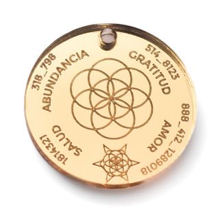 Colgante Armonizador Ohana Dorado