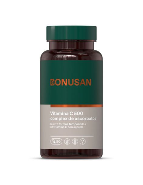 Vitamina C-500 Complex de Ascorbatos Bonusan - 90 comprimidos
