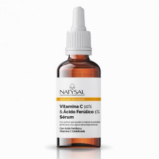 Vitamina C y Ácido Ferúlico Sérum Natysal - 20 ml.