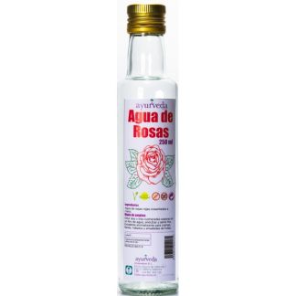Agua de Rosas Rojas Ayurveda Auténtico - 250 ml.